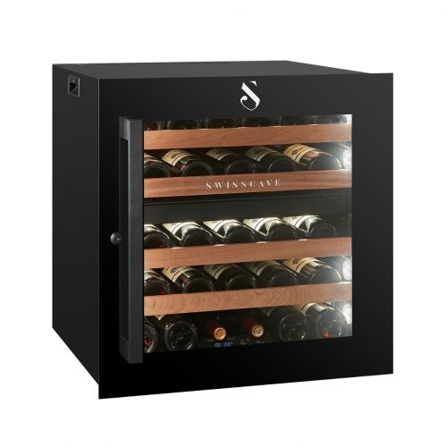 Premium Kitchen built-in dual zone wine cooler, 60cm, 22 bottles