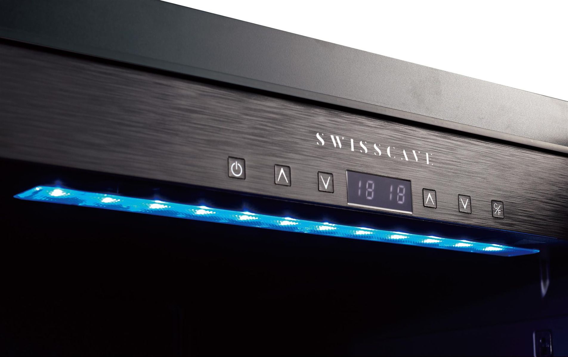 Premium dual zone wine cooler WLB-460DF-MIX, 172cm, 152-164