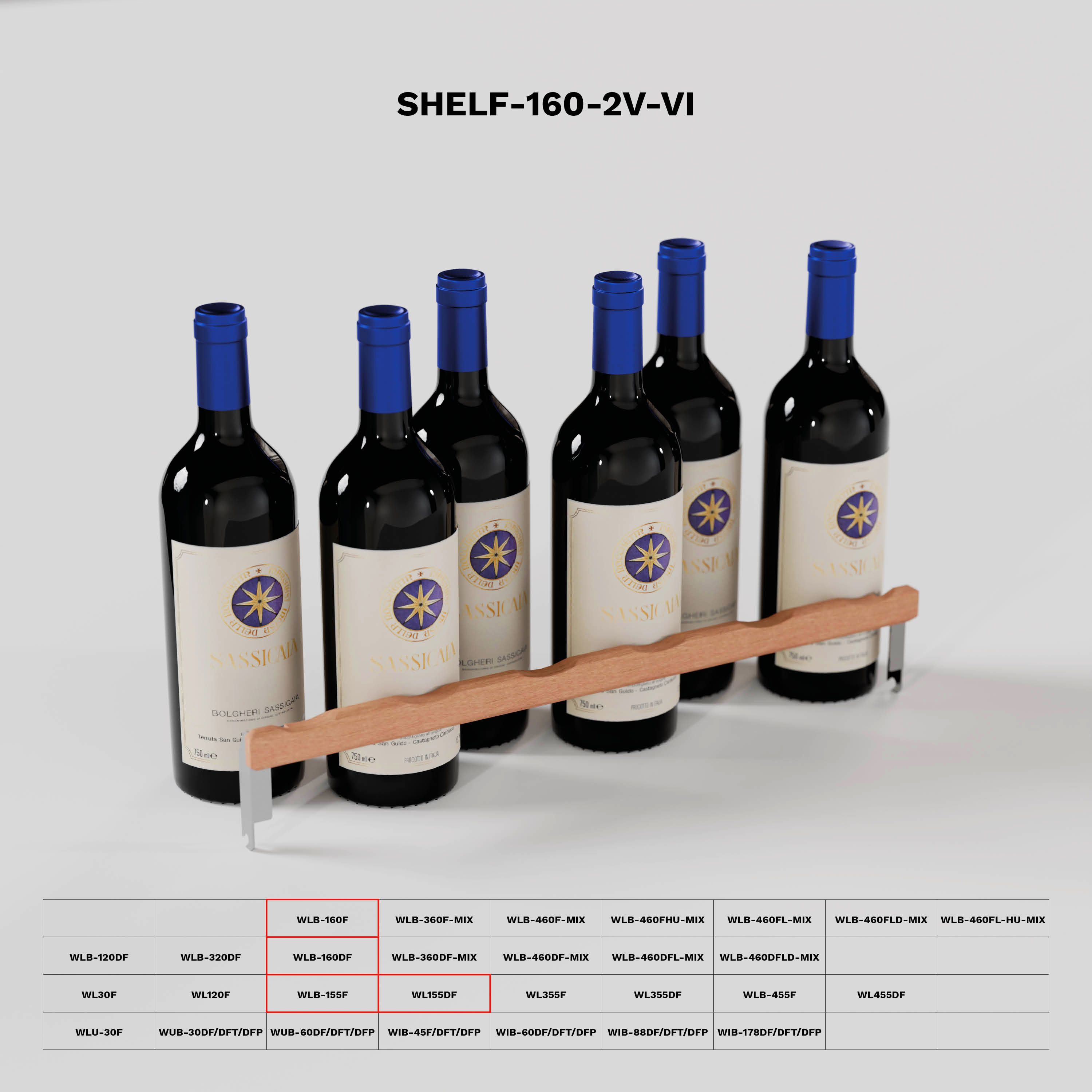 Tilting devices for optimal wine presentation