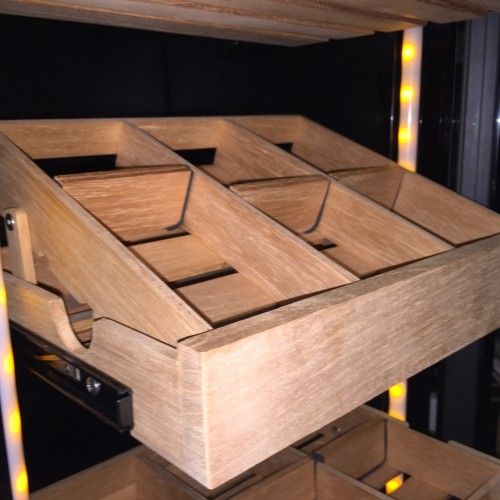 Claies « Smart Racks » pour caves à cigares 