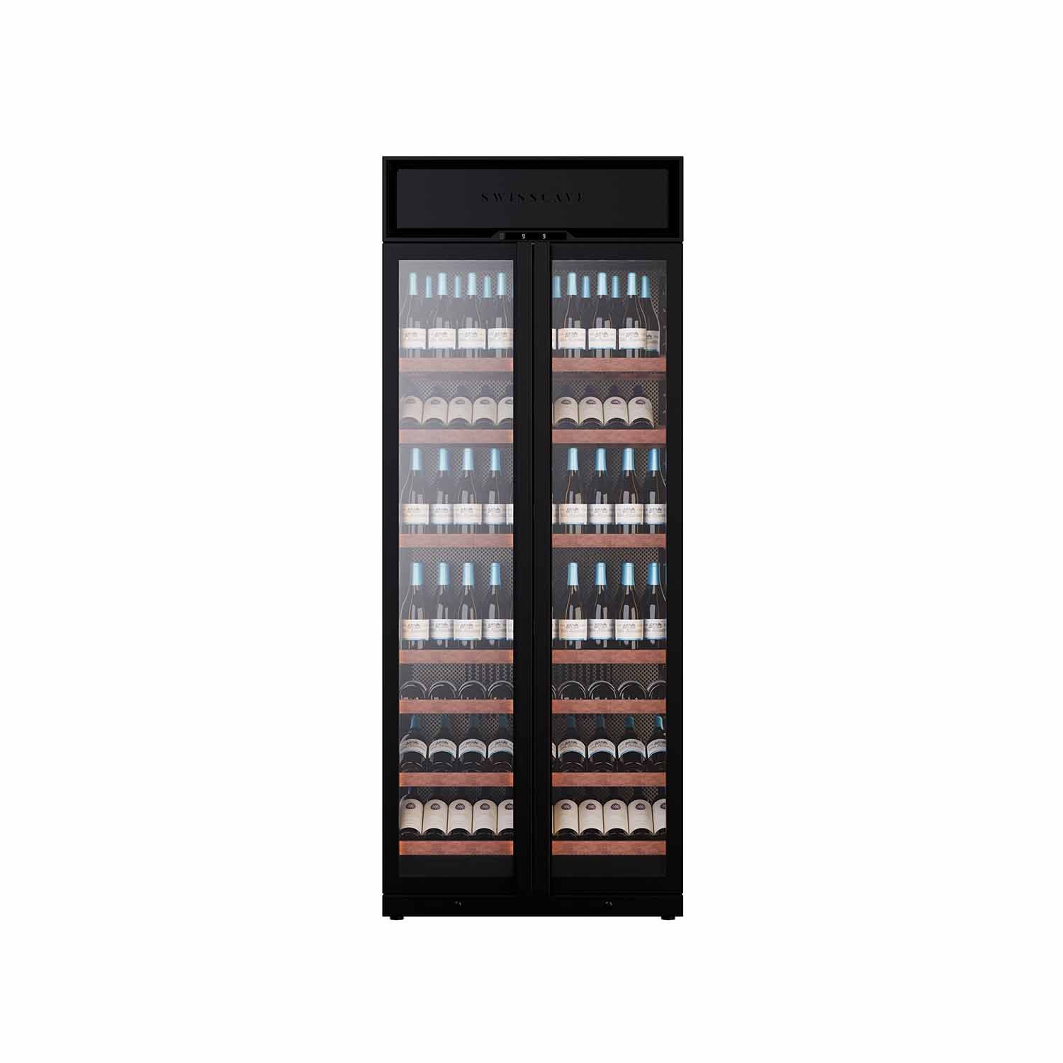 WLA-760FLD, cantinetta a parete monozona | 230 cm | 200 bottiglie