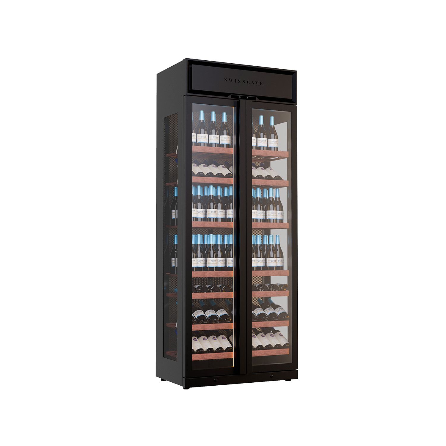 WLA-760FLD, cantinetta a parete monozona | 230 cm | 200 bottiglie