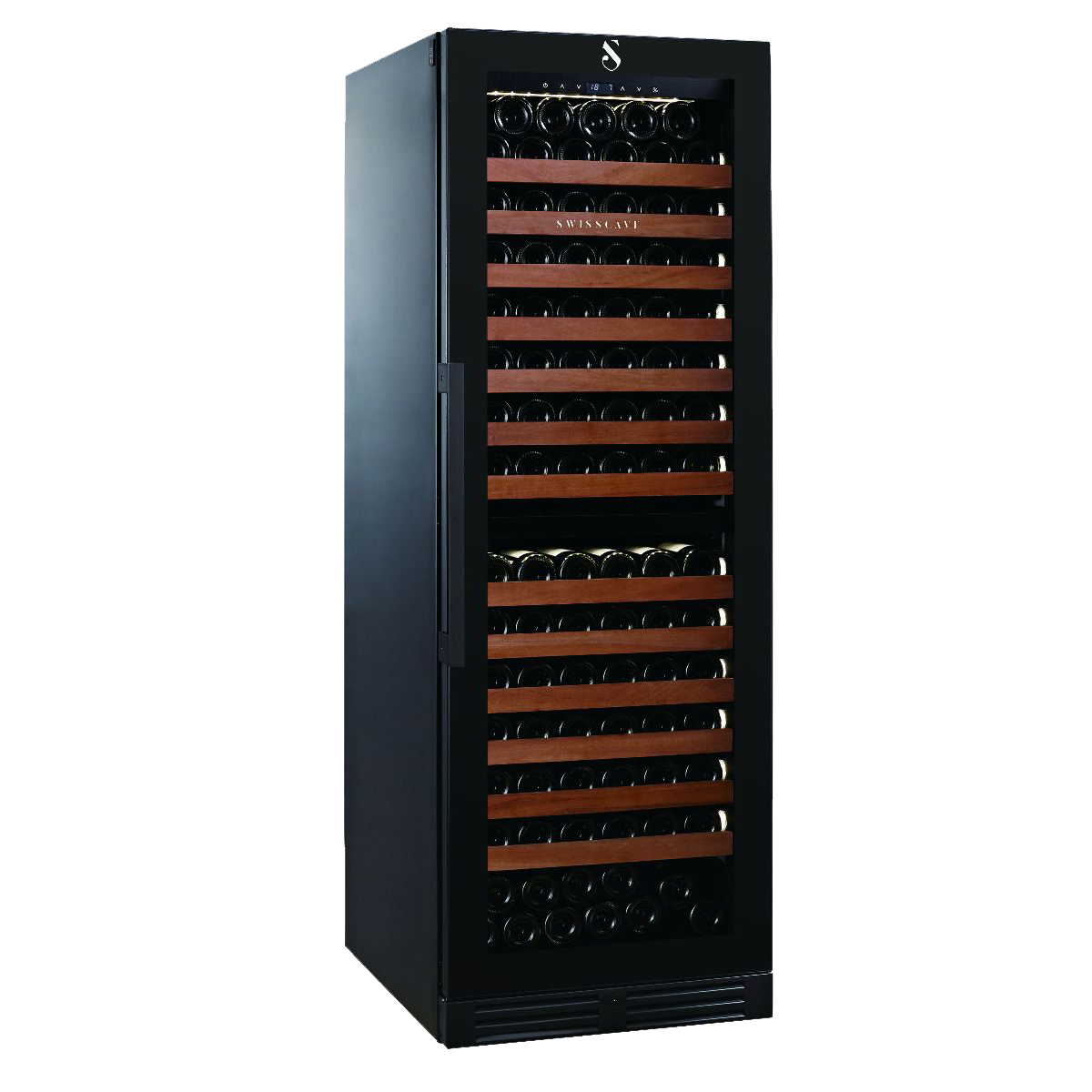 Premium dual zone wine cooler WLB-460DFL-MIX, 172cm, 152-164
