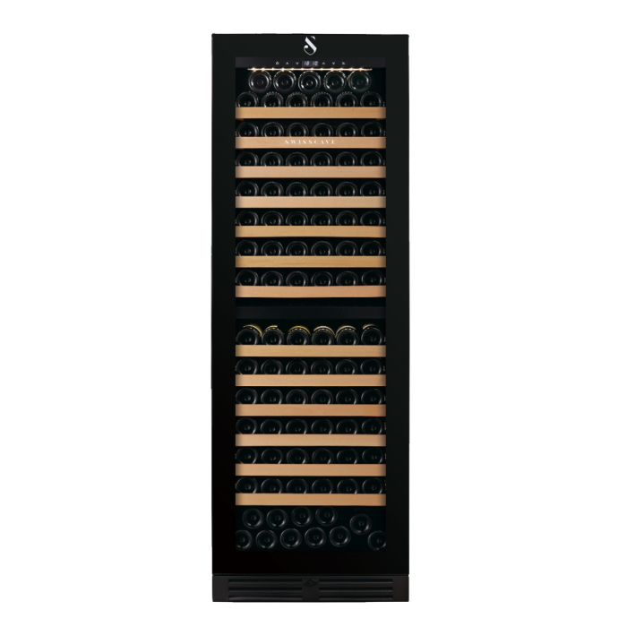 Premium dual zone wine cooler WLB-460DF-MIX, 172cm, 152-164
