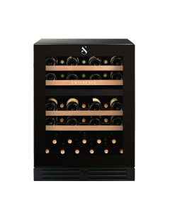 WLB-160DF Cantinetta vino doppia zona | 82cm | 40 bottiglie